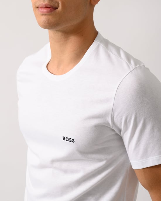 Open Verschiedene T-Shirts in Schwarz (3er Pack) - Image 2