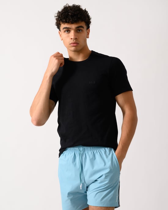 Open Verschiedene T-Shirts in Schwarz (3er Pack) - Image 3