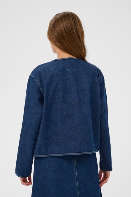 Jeansjacke OivySZ Jeansjacke Lockere Passform - Image 3