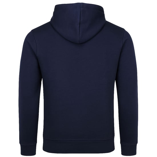 Crosshatch Brustdruck Herren Navy Hoodie - Image 2
