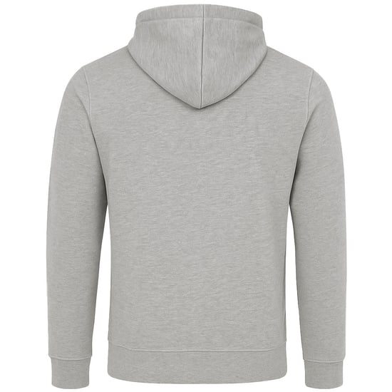 Crosshatch-Brustdruck Herren Grau Hoodie - Image 2