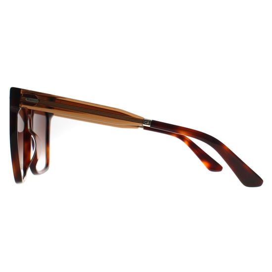 Lunettes de soleil Calvin Klein CK22534S 220 marron havane marron dégradé - Image 3