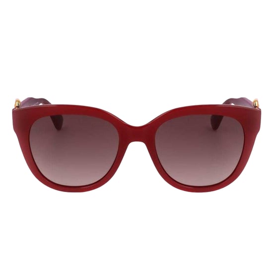 Moschino - Schnalle-Sonnenbrille für Damen (Rot/Braun) - Image 2
