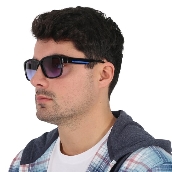 Calvin Klein - Quadratisch-Sonnenbrille für Herren (Schwarz/Veilchen) - Image 5