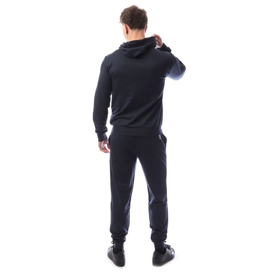 Herren Emporio Armani EA7 Core Identity Vollzip Trainingsanzug in Marineblau - Image 2