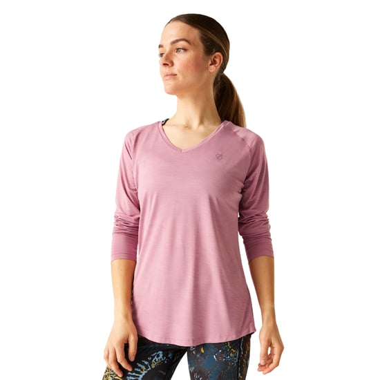 Dare 2B Damen Langarmshirt Discern (Lila) - Image 4