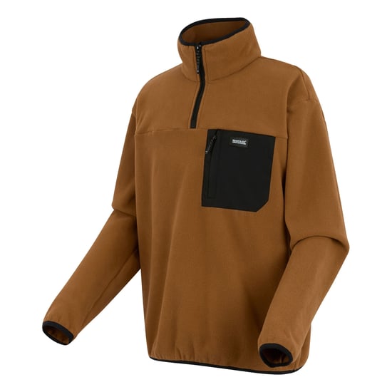 Regatta - "Frankie" Fleece-Oberteil mit halbem Reißverschluss für Herren (Glasierter Ingwer) - Image 3