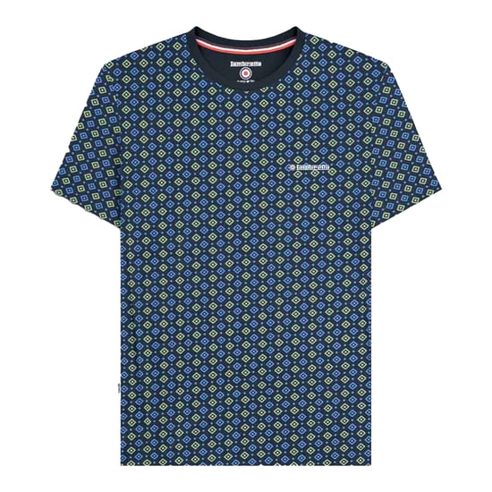 Lambretta - "SS25" T-Shirt für Herren (Marine/Basilikum) - Image 1