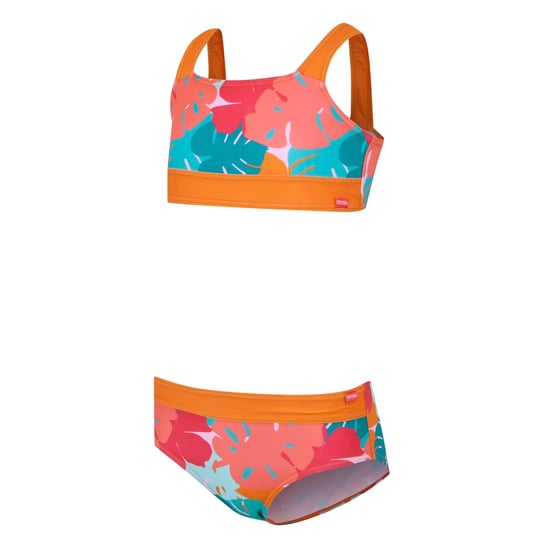 Regatta - "Dakaria III" Bikini Set für Mädchen (Orange/Blau/Pink) - Image 3
