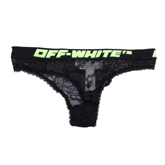 Off White - Thong für Damen (Schwarz) - Image 1