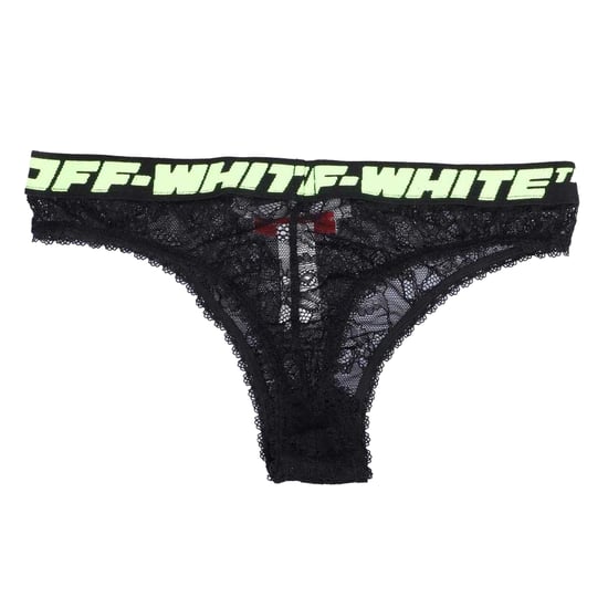 Off White - Thong für Damen (Schwarz) - Image 2