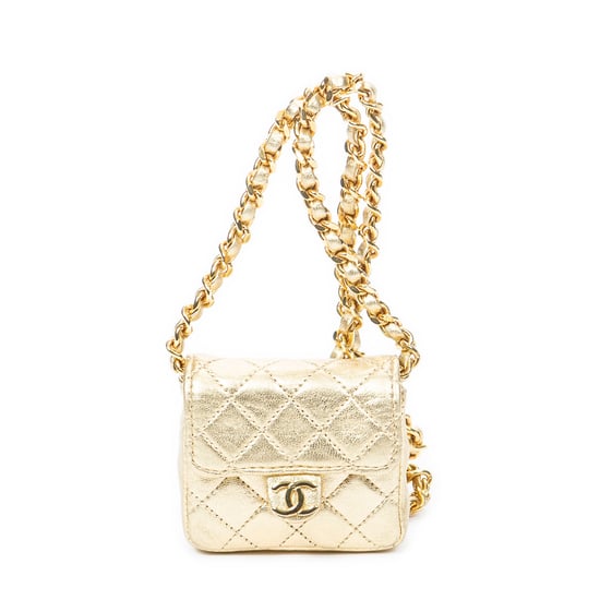 Vintage Micro Mini Chain Crossbody Umhängetasche - Image 1