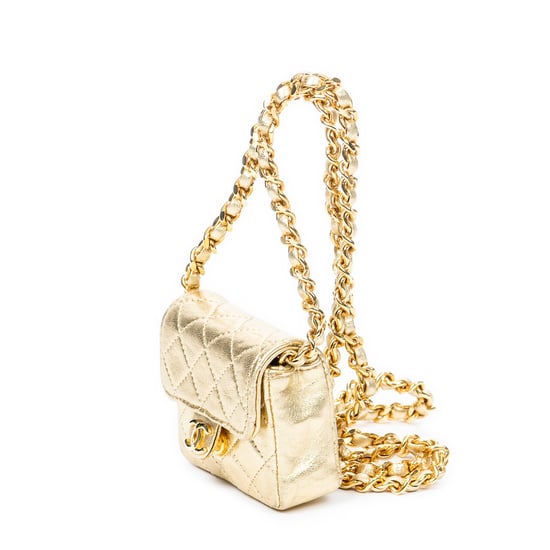 Vintage Micro Mini Chain Crossbody Umhängetasche - Image 2