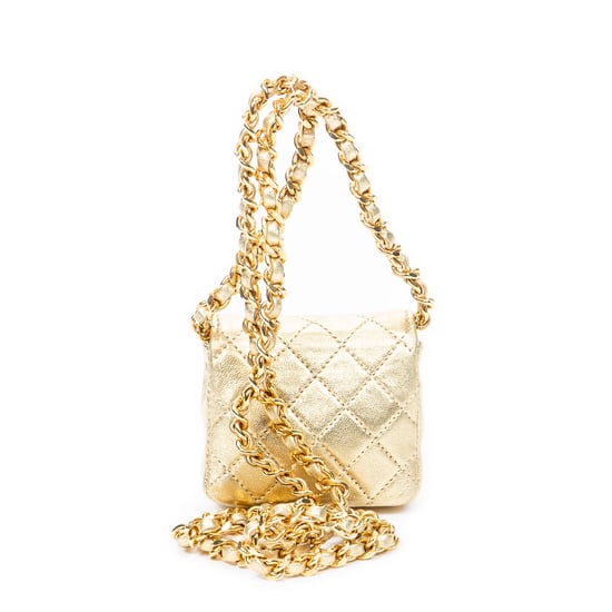Vintage Micro Mini Chain Crossbody Umhängetasche - Image 5