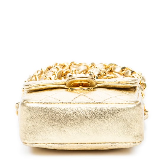 Vintage Micro Mini Chain Crossbody Umhängetasche - Image 6