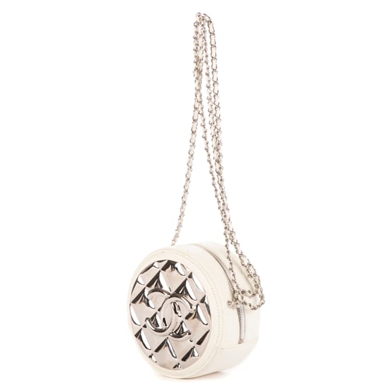 Mirror Round Chain Crossbody Mini Umhängetasche - Image 2