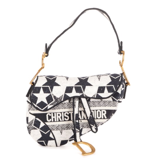 Stars Embroidered Saddle Bag Umhängetasche - Image 1