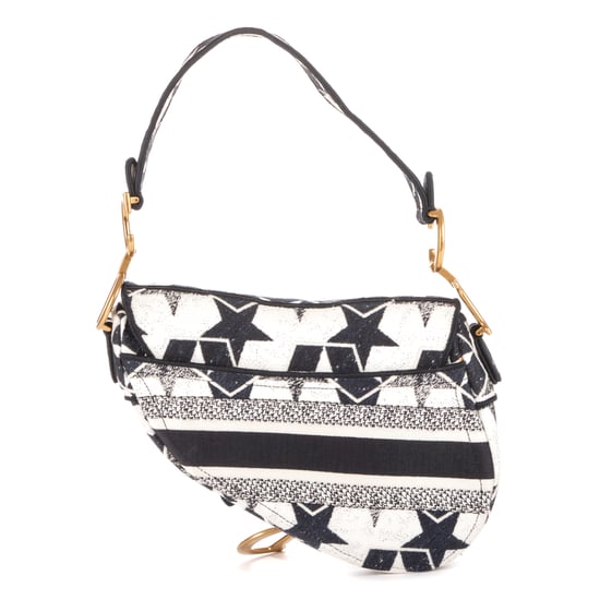 Stars Embroidered Saddle Bag Umhängetasche - Image 4