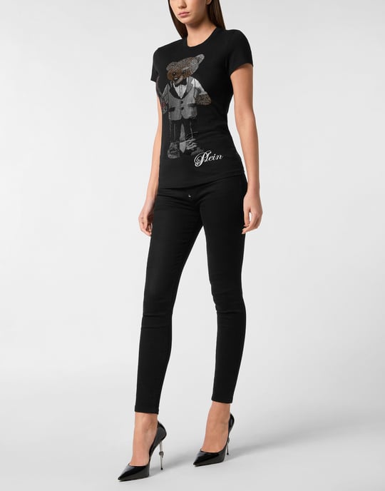 Philipp Plein T-Shirt Sexy Pure Teddy - Schwarz - Image 3