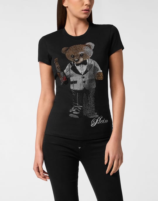 Philipp Plein T-Shirt Sexy Pure Teddy - Schwarz - Image 5