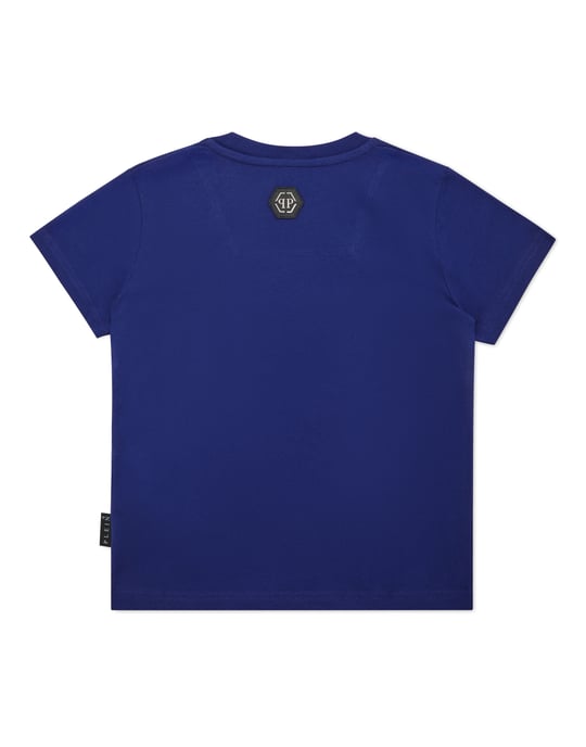 Jersey T-Shirt Round Neck Ss Strass Skull&Bones - Image 3