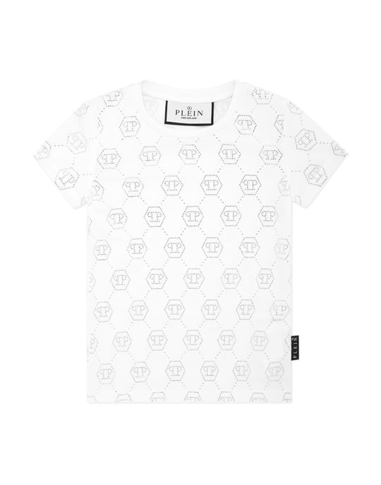 Jersey T-Shirt Sexy Pure Ss Monogram Strass - Image 1