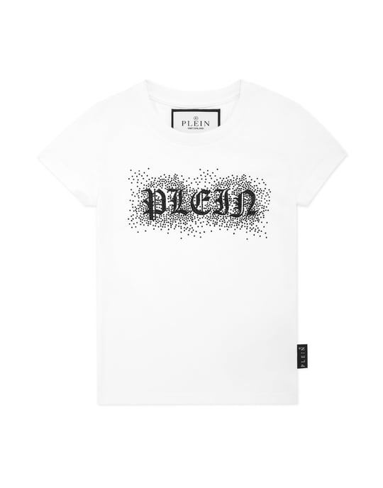 Jersey T-Shirt Sexy Pure Ss Strass Gothic Plein - Image 1
