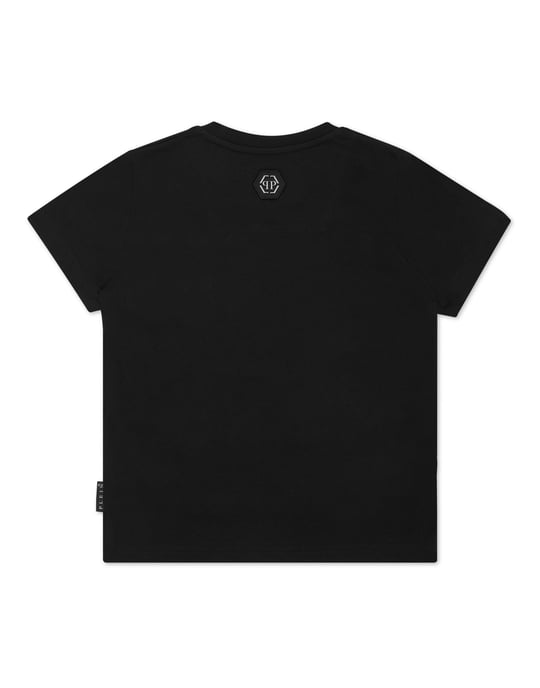 Jersey T-Shirt Round Neck Ss Strass Skull&Bones - Image 3