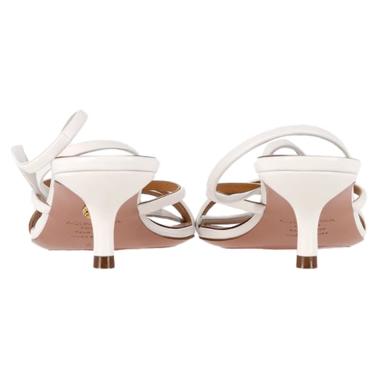 Aquazzura Roy 50 Sandalen aus weißem Leder - Image 6