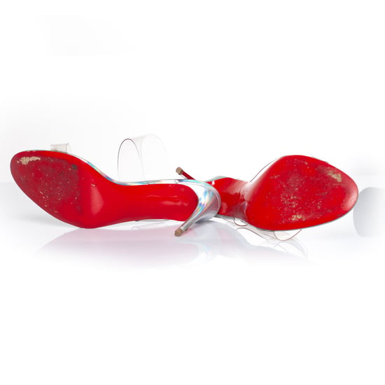 Christian Louboutin Just Nothing schillernde Sandalen - Image 6