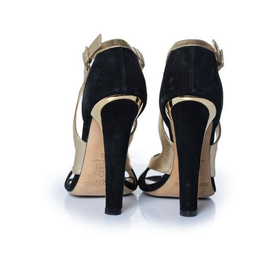 Jimmy Choo Wildleder- und Ledersandalen - Image 5