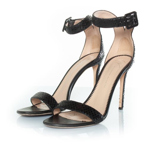 Giuseppe Zanotti Python-Sandalen in Schwarz - Image 1