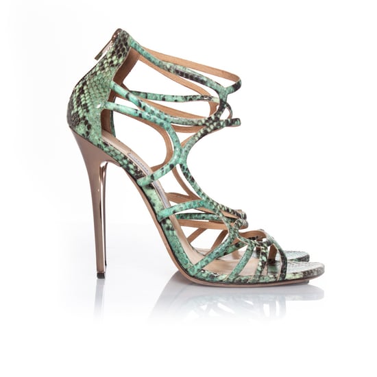 Jimmy Choo grüne Python-Gladiatorensandalen - Image 5