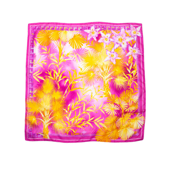 Versace Pre-owned Schal mit Dschungelprint - Rosa - Image 1