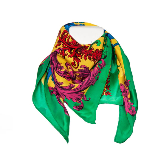 Atelier Versace Mehrfarbiger Medusa-Schal - Image 2