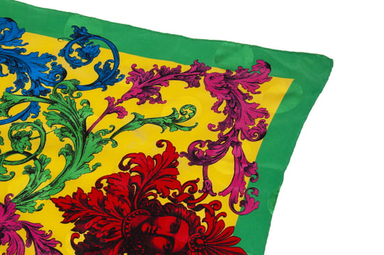 Atelier Versace Mehrfarbiger Medusa-Schal - Image 6