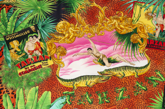 Atelier Versace Mehrfarbiger Dschungel-Tarzan-Schal - Image 5