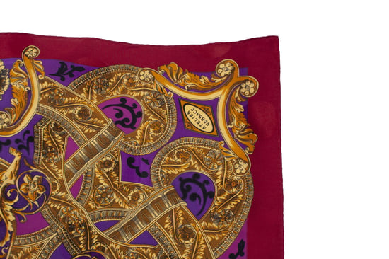 Atelier Versace Schal mit mehrfarbigem Barock-Print - Image 6