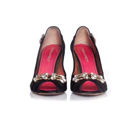 Dsquared2 Satin-Pumps mit Kristall-Peeptoe - Image 5