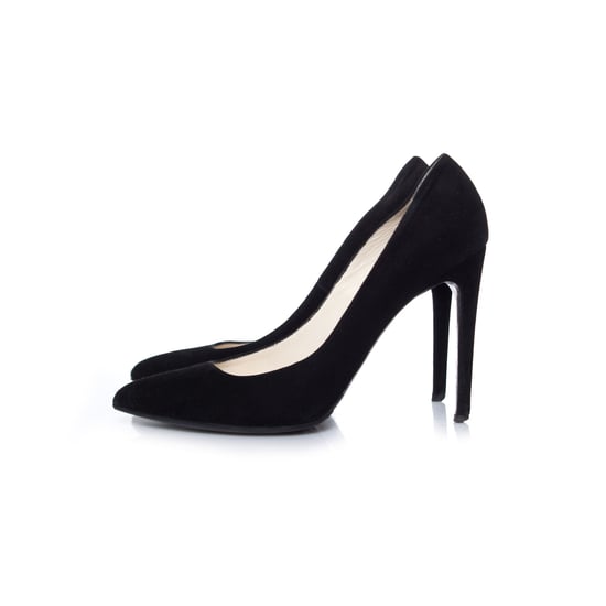 Balmain Pumps aus schwarzem Wildleder. - Image 2