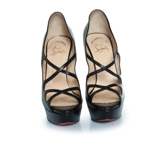 Christian Louboutin Schwarze Mademoi Plateau-Pumps - Image 3