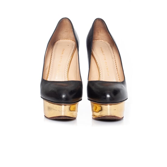 Charlotte Olympia Dolly Plateau-Pumps aus Leder - Image 4
