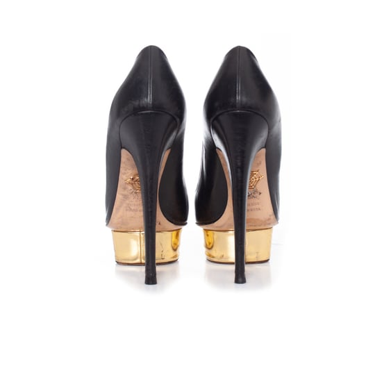 Charlotte Olympia Dolly Plateau-Pumps aus Leder - Image 6