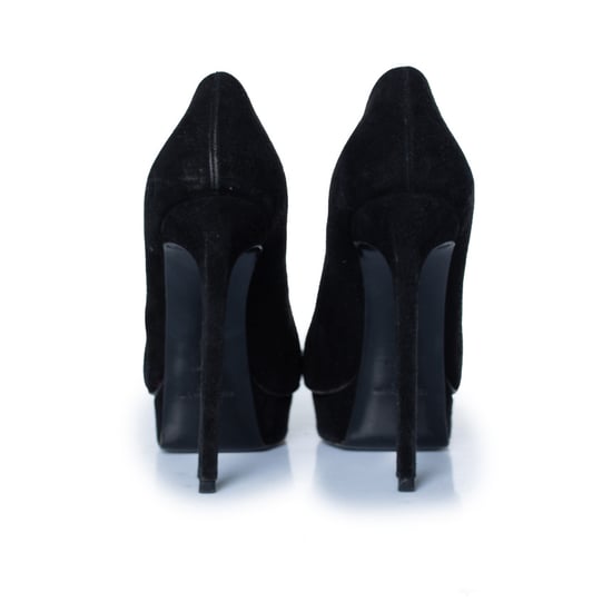 Saint Laurent Janis Pumps aus schwarzem Wildleder - Image 5