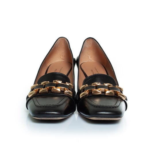 Roberto Festa X Paul Warmer Pumps aus schwarzem Leder - Image 5