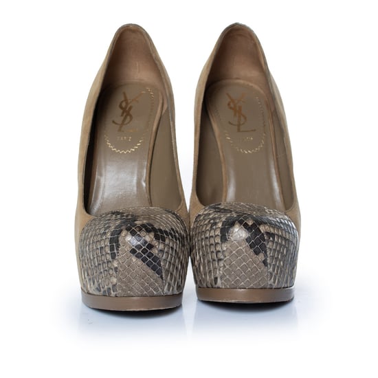 Yves Saint Laurent Wildlederpumps im Tribut-Stil - Image 3