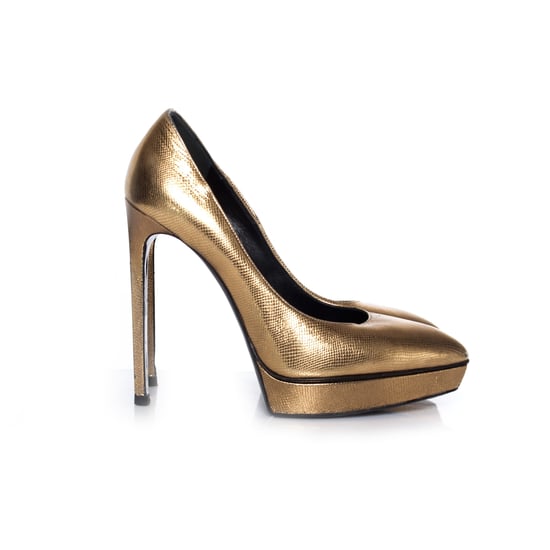 Goldene Plateau-Pumps von Saint Laurent - Image 4