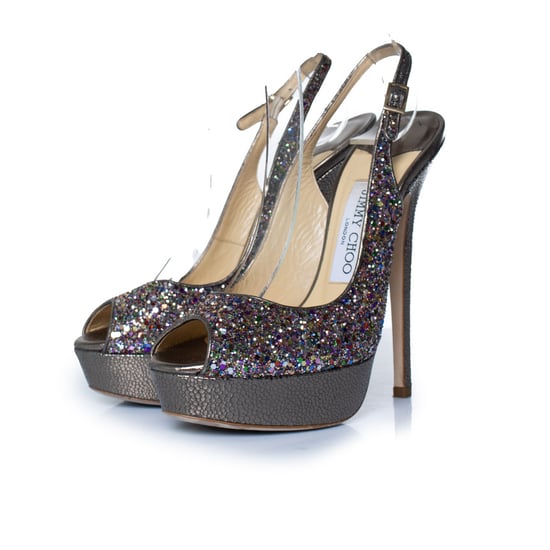 Jimmy Choo Glitzerpumps - Image 1