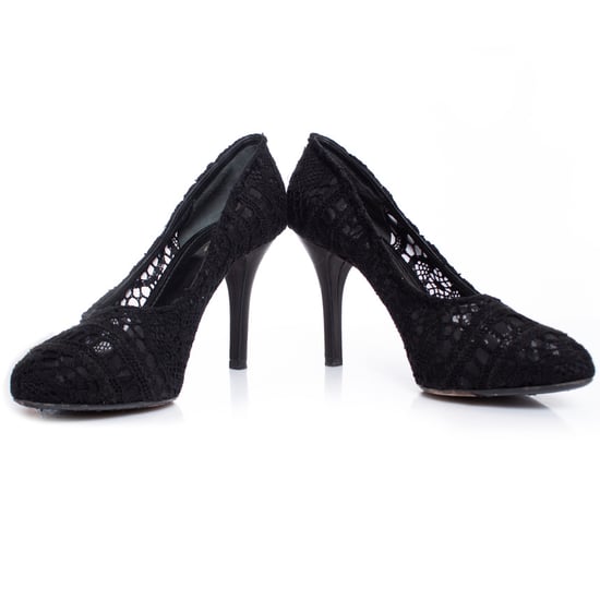 Dolce & Gabbana Pumps mit Spitze in Schwarz. - Image 4