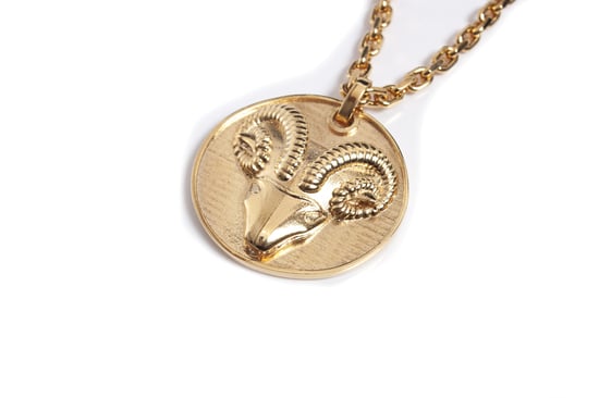 Blumarine Gold Aries Münzcollier - Image 4
